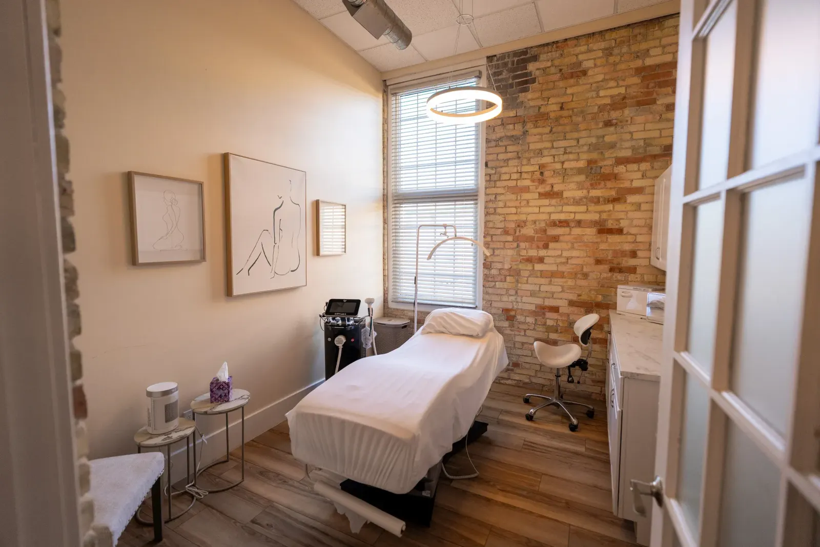 Modern clinic interior at Eternal Wellness Medical Spa in Traverse City Michigan