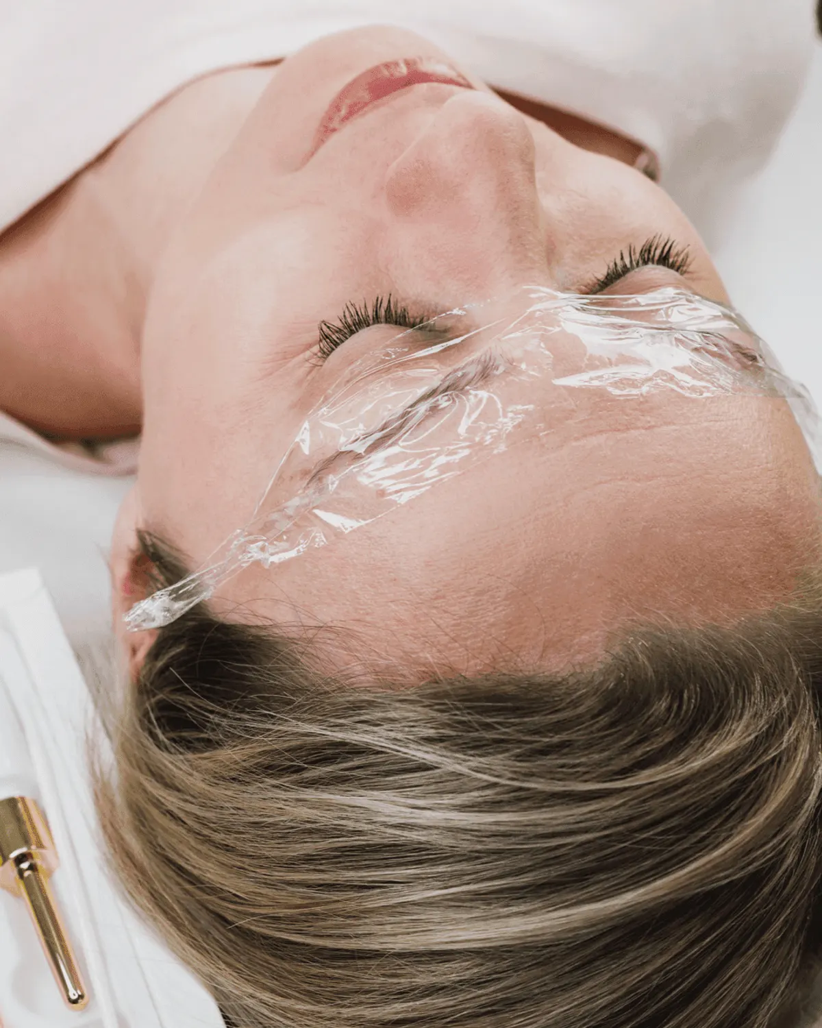 Brow lamination products and tools used at Eternal Wellness Medical Spa Traverse City
