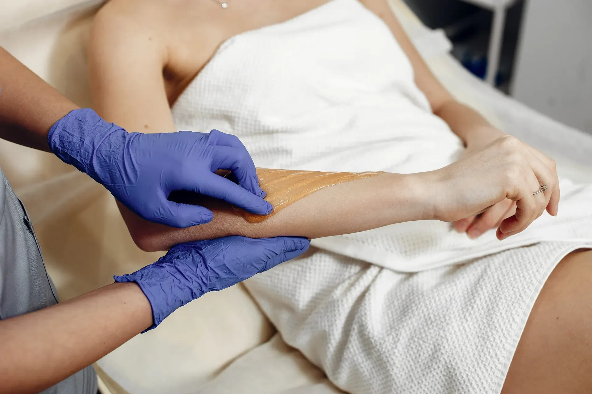 Spa waxing treatment at Eternal Wellness Medical Spa in Traverse City MI