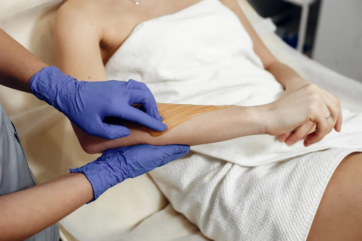 Spa waxing treatment at Eternal Wellness Medical Spa in Traverse City MI