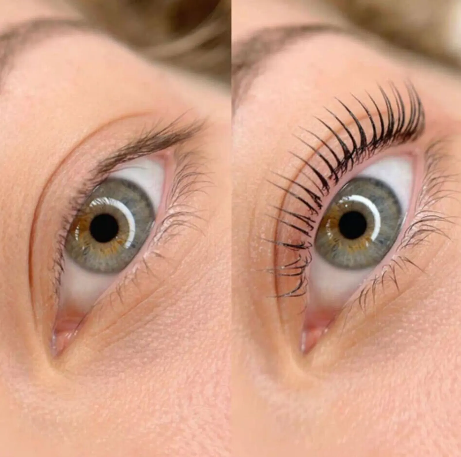 Lash Lift & Tint - Before and After