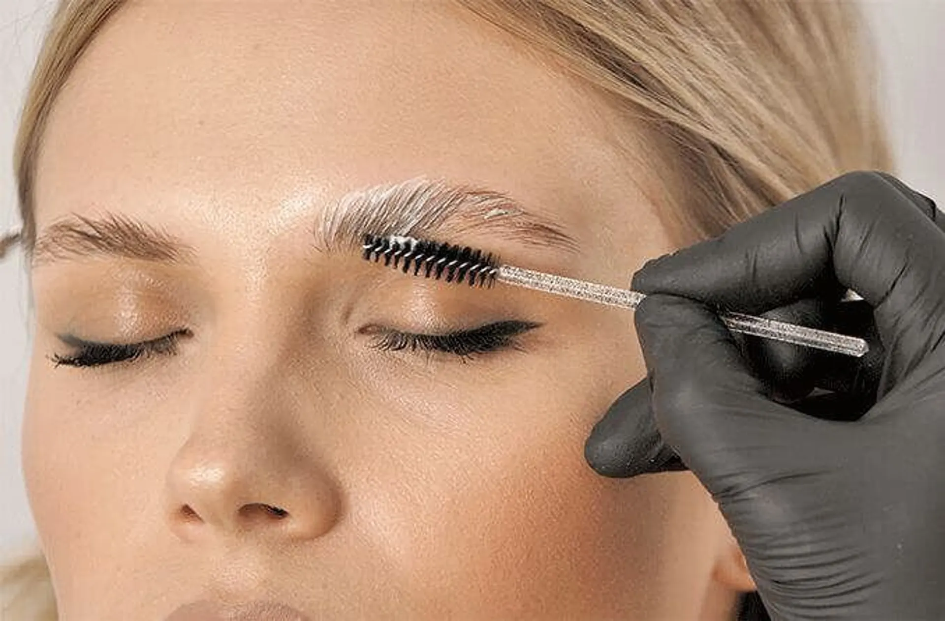 Brow lamination treatment at Eternal Wellness Medical Spa in Traverse City Michigan