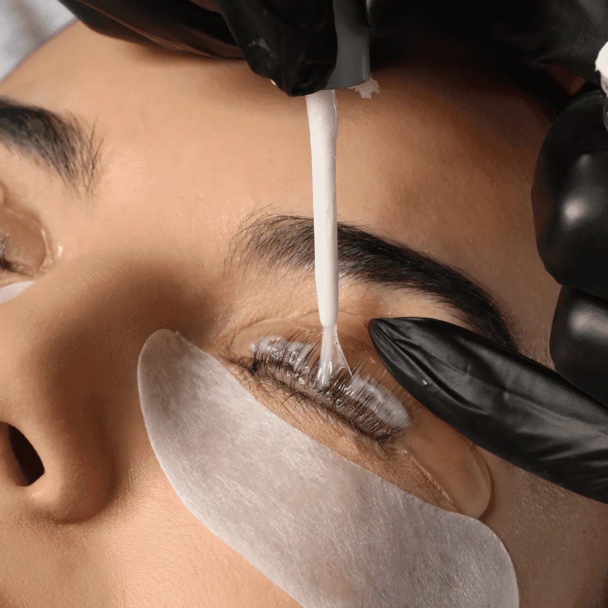 Lash lift silicone shields and tinting products used at Eternal Wellness Medical Spa Traverse City