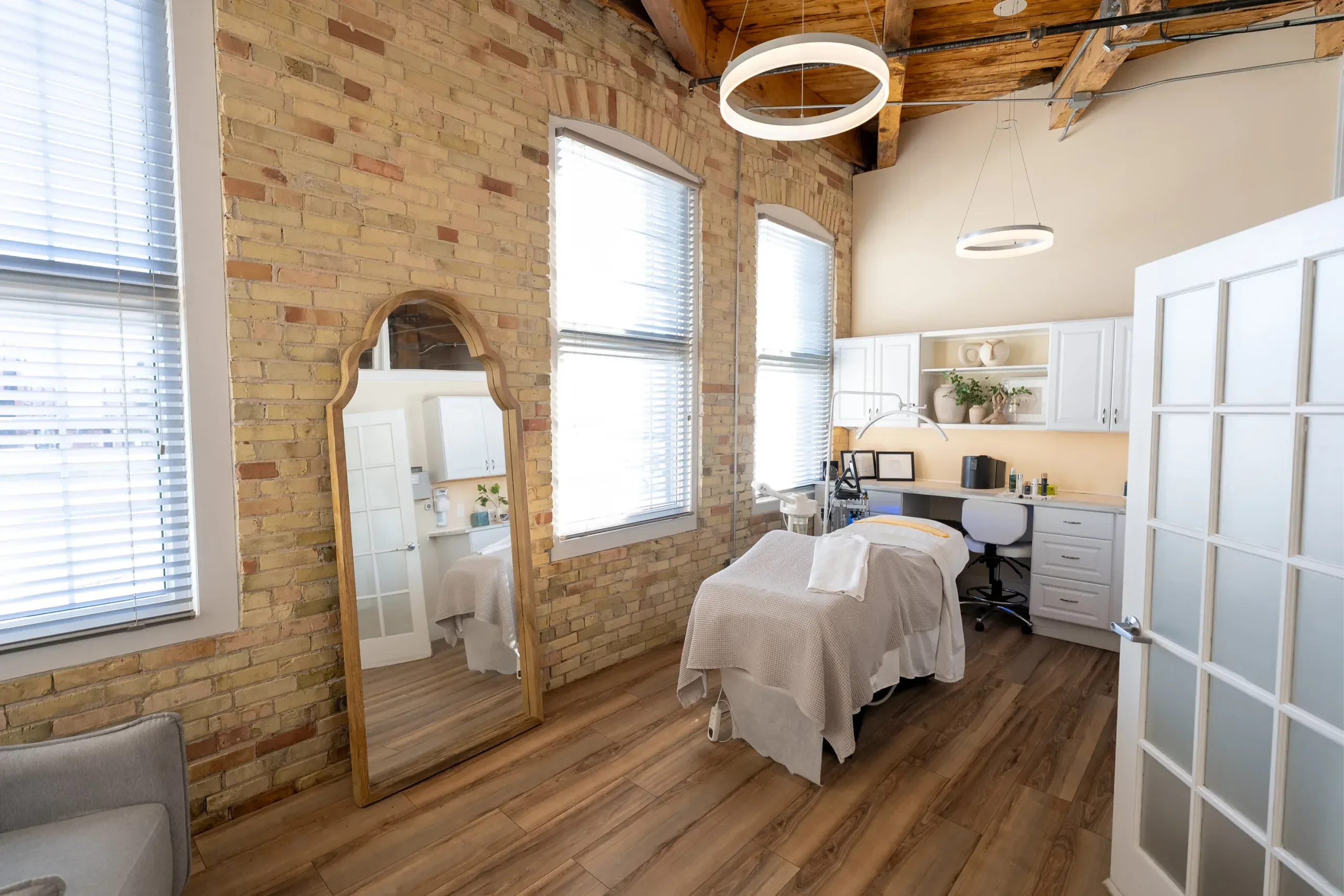 Modern clinic interior at Eternal Wellness Medical Spa in Traverse City Michigan