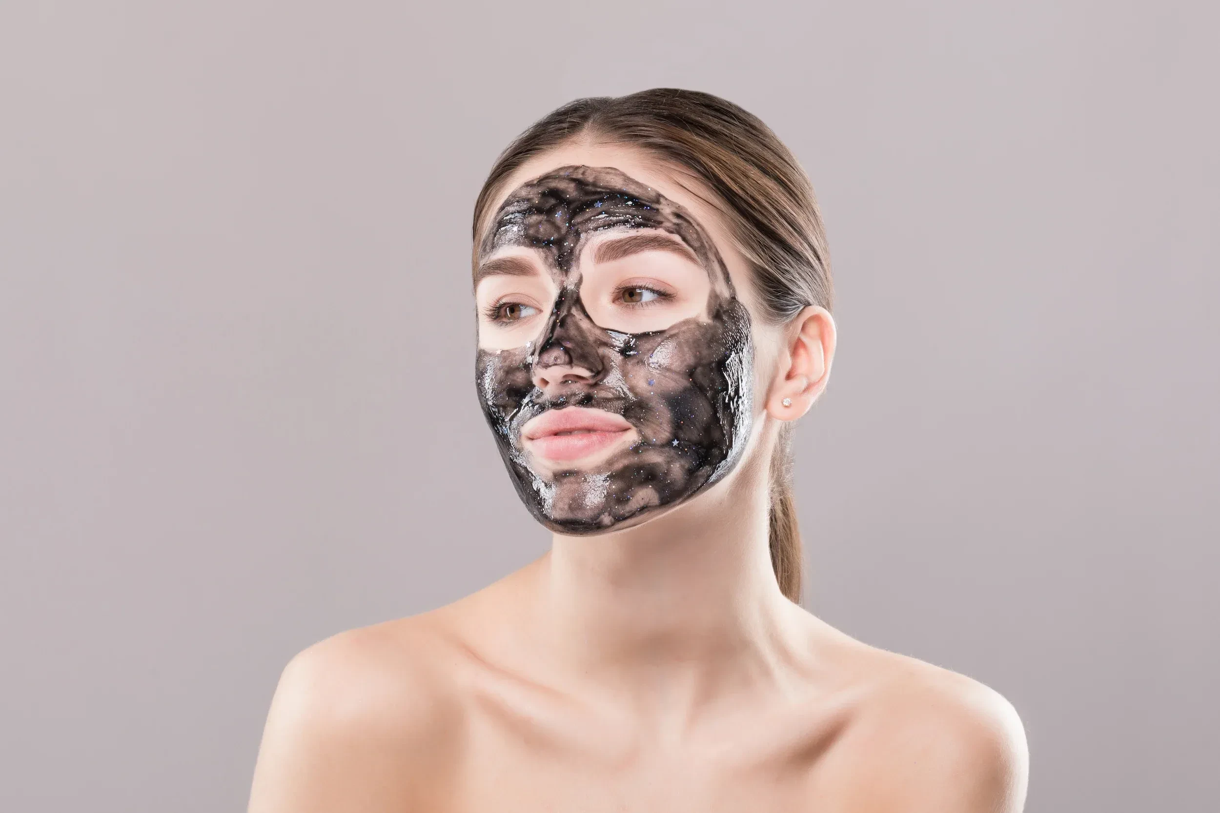 Patient receiving Carbon Laser Facial treatment at Eternal Wellness Medical Spa in Traverse City, MI